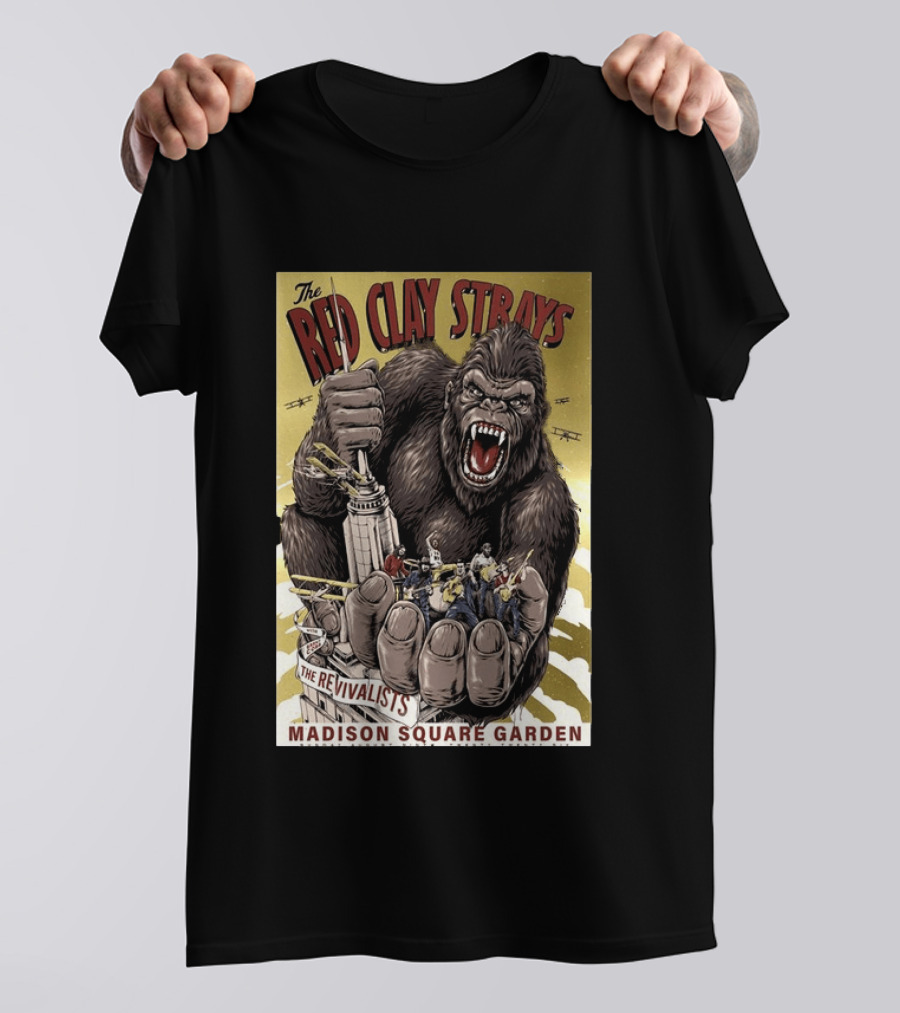 The Red Clay Strays The Revivalists Madison Square Garden New York August 09 2026 Concert T-Shirt