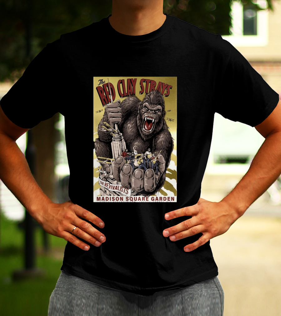 The Red Clay Strays The Revivalists Madison Square Garden New York August 09 2026 Concert T-Shirt