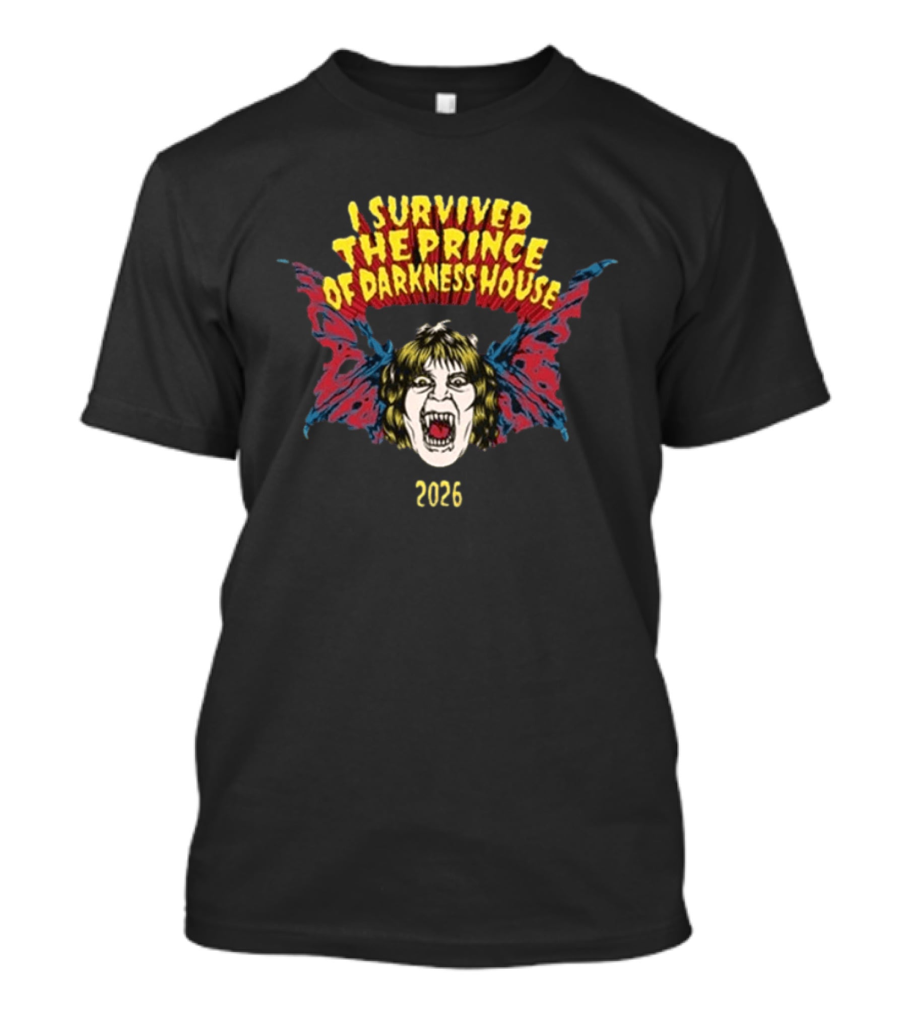I Survived The Prince Of Darkness House 2025 Bat T-Shirt