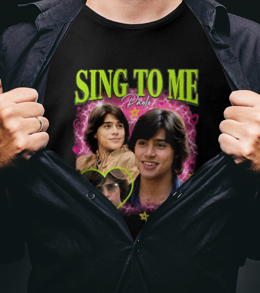 Sing To Me Paolo Lizzie McGuire Movie T-Shirt