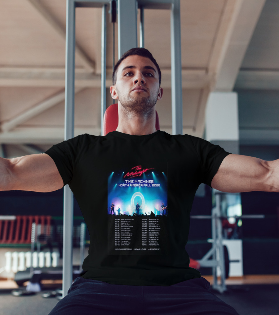 The Midnight Time Machines Tour North America Fall 2026 T-Shirt