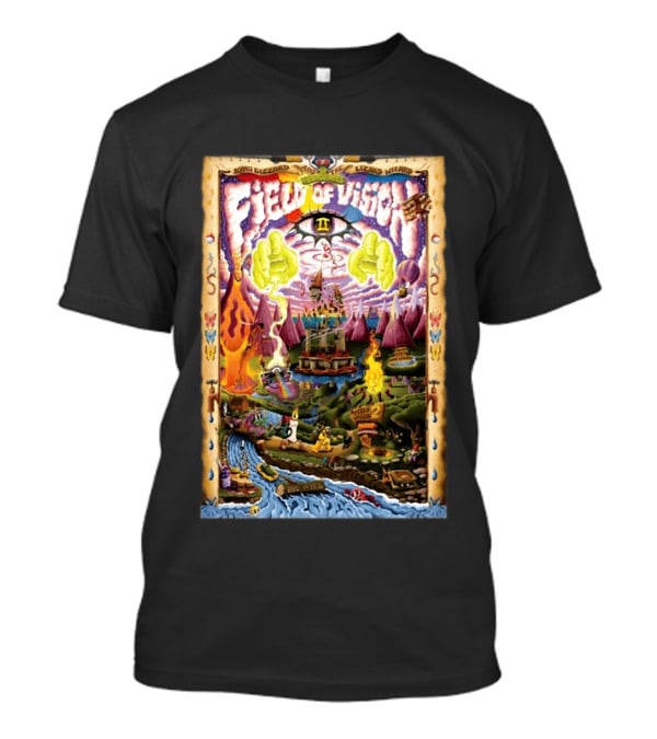 King Gizzard And The Lizard Wizard Field Of Vision II Meadow Creek Buena Vista CO Aug 14 16 2026 T-Shirt