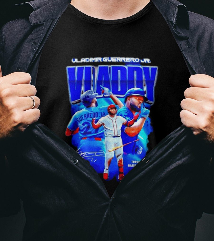 Vladimir Guerrero Jr Vladdy Toronto Blue Jays Baseball 27 T-Shirt