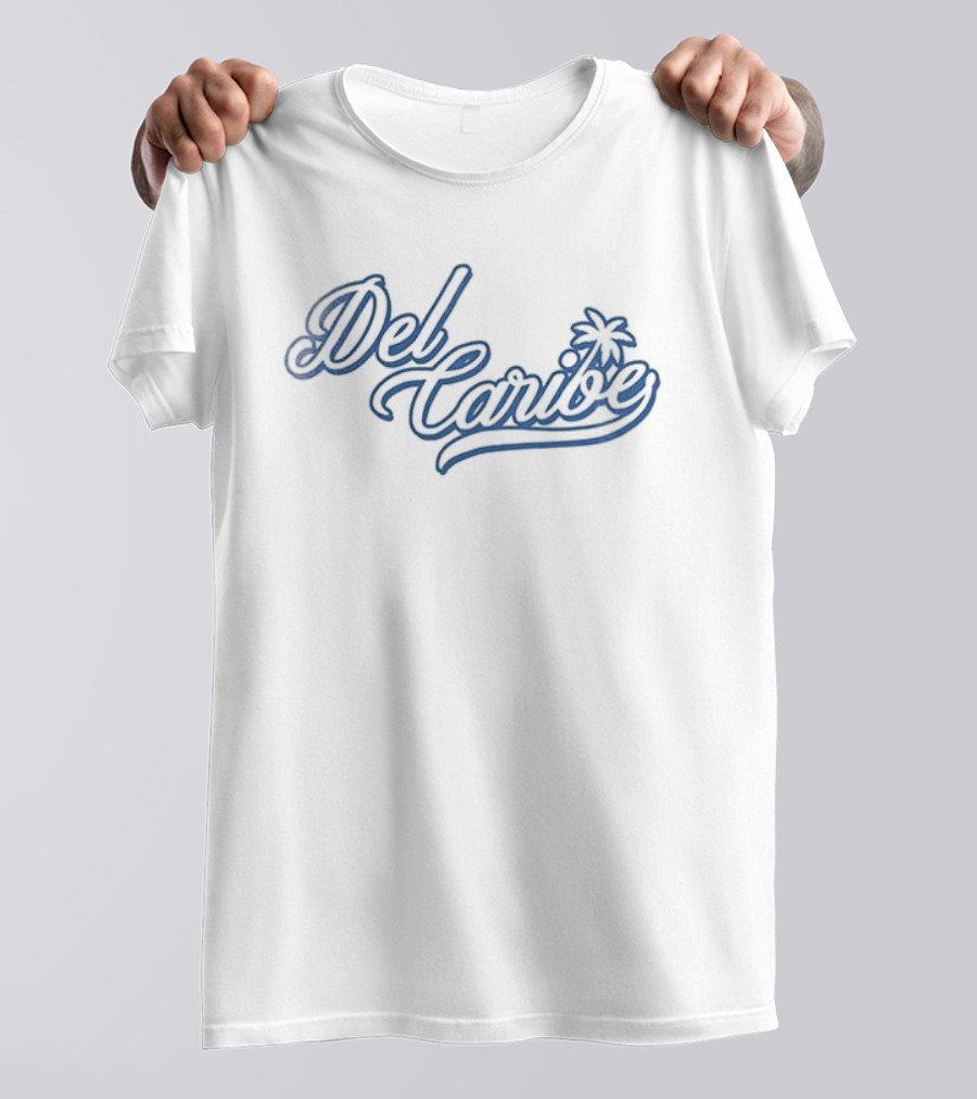 Del Caribe WHG Palm Tree Coastal T-Shirt