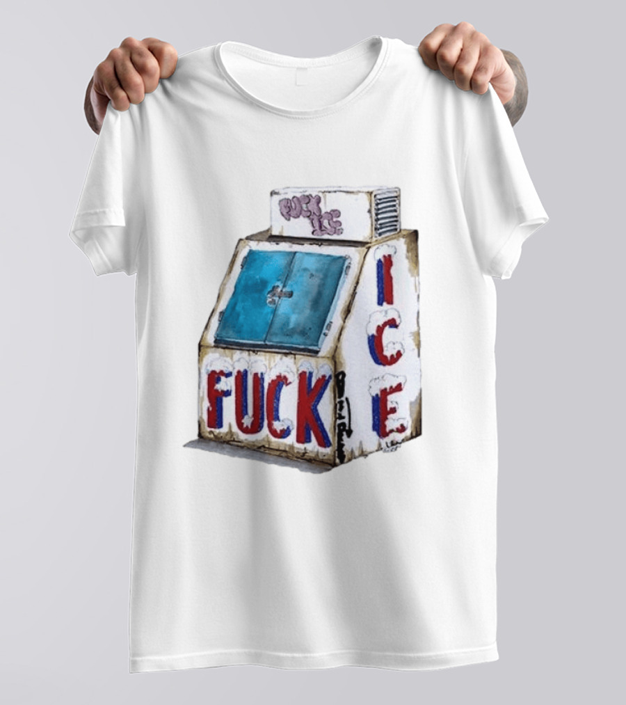 Fuck ICE No Human Is Illegal On Stolen Land T-Shirt