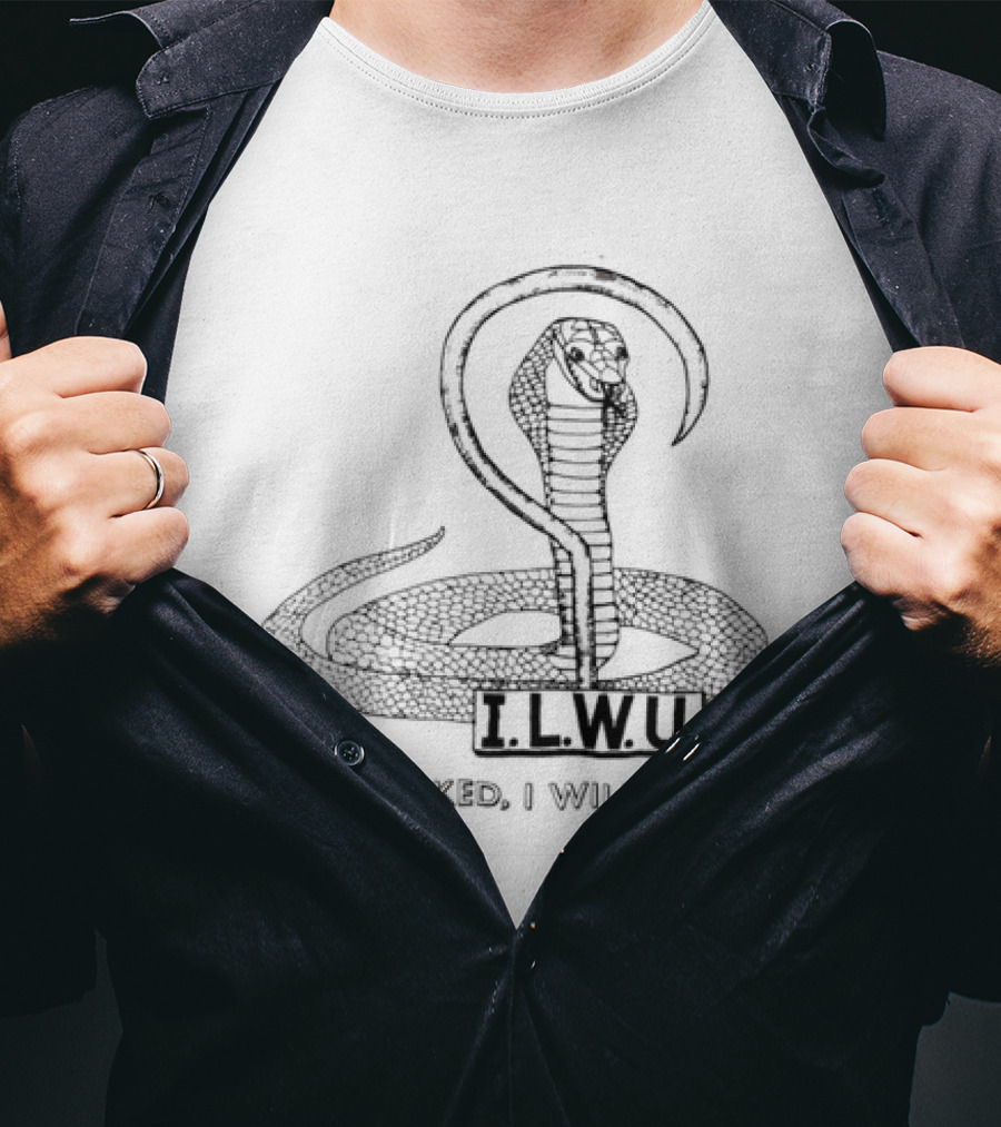 ILWU Cobra If Provoked I Will Strike T-Shirt