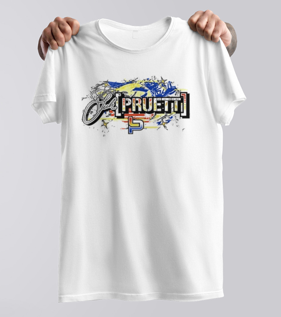 Leah Pruett 777TF Dodge Racing LP Colorful Abstract T-Shirt