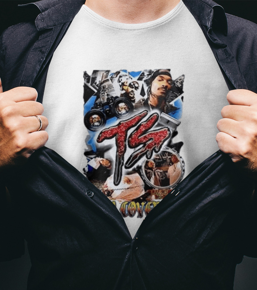 Toney Starks Deep Cover 98 RIP Big Pun 90s Rap Album Mashup T-Shirt