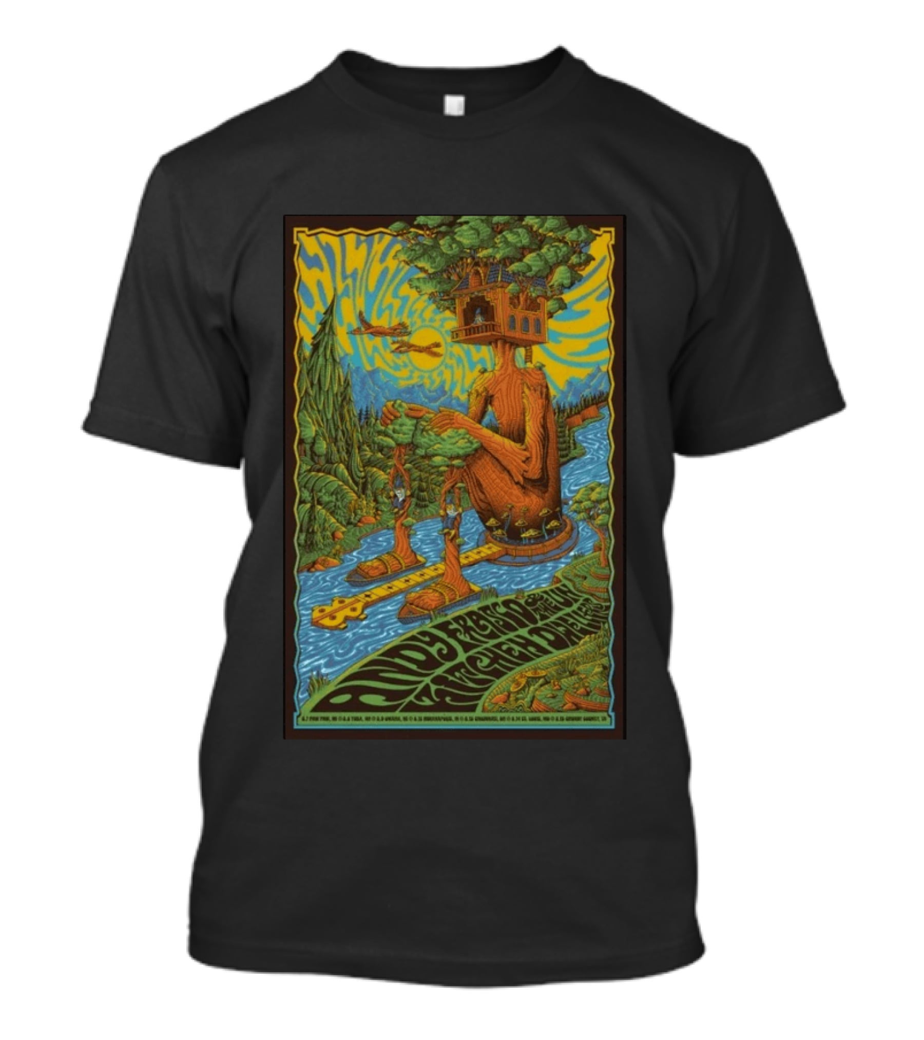 Andy Frasco Aug 14 2026 Atomic Block Party St. Louis MO Psychedelic T-Shirt