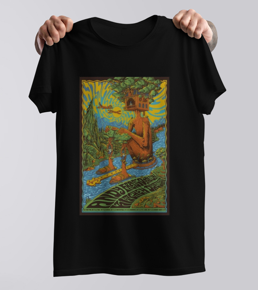 Andy Frasco Aug 14 2026 Atomic Block Party St. Louis MO Psychedelic T-Shirt