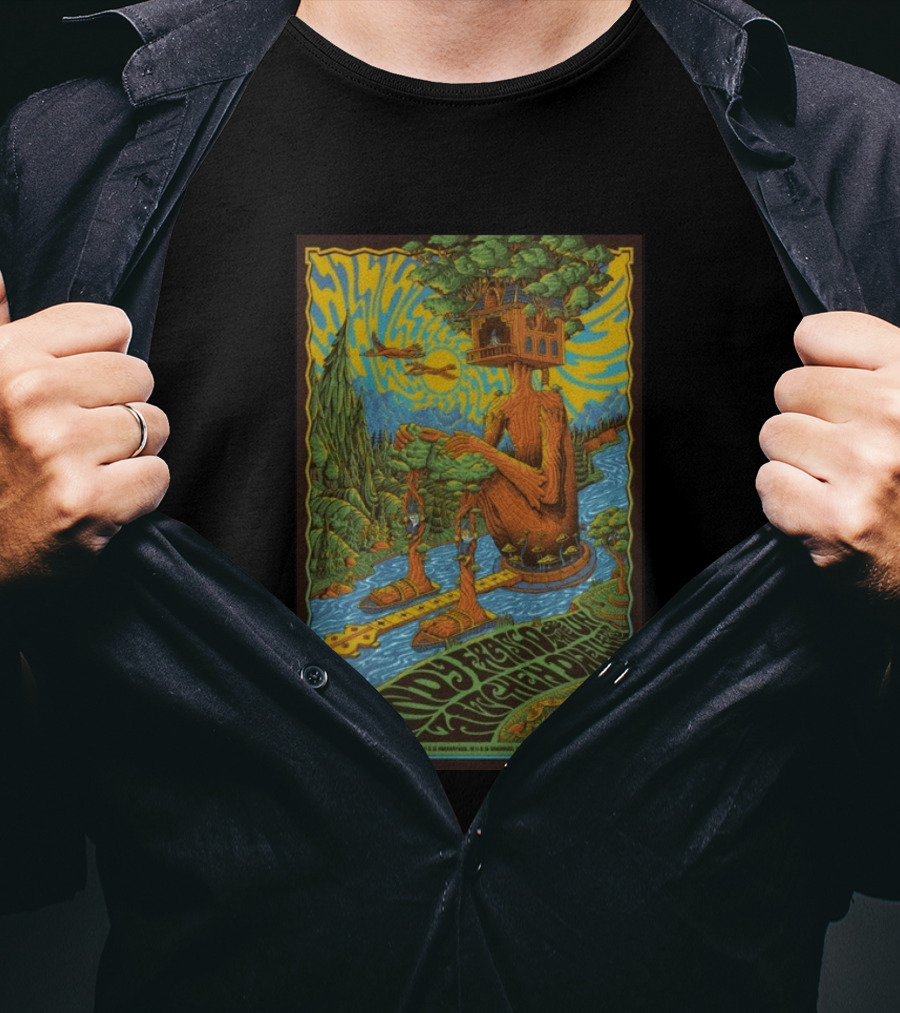 Andy Frasco Aug 14 2026 Atomic Block Party St. Louis MO Psychedelic T-Shirt