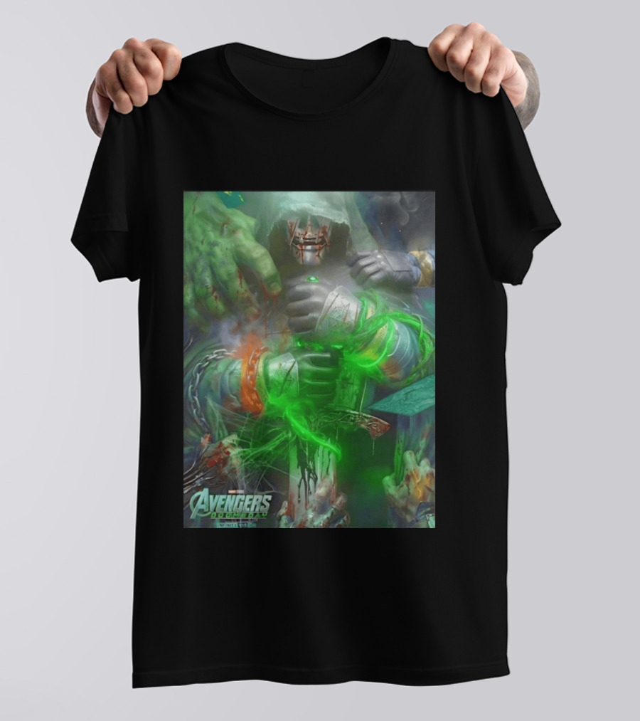 Avengers Doomsday Infinity Vision Powered Heroes Chaos T-Shirt
