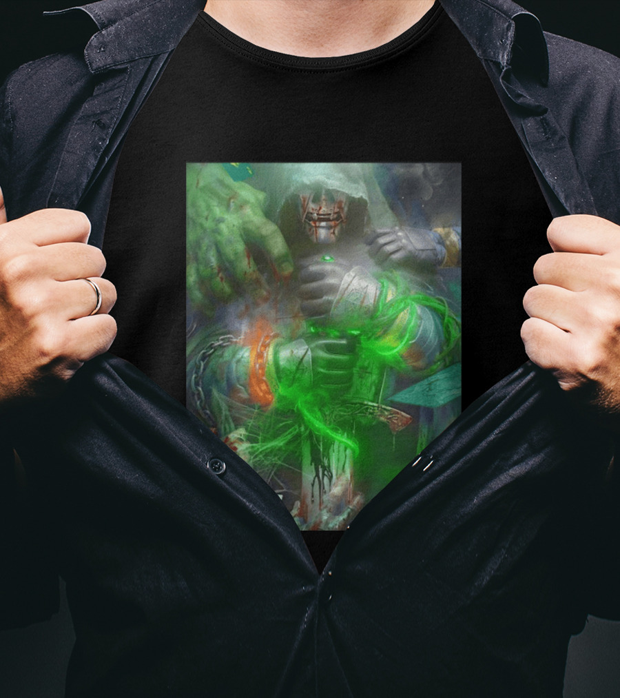 Avengers Doomsday Infinity Vision Powered Heroes Chaos T-Shirt