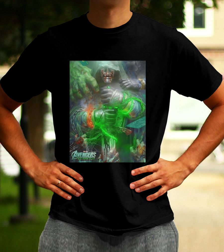 Avengers Doomsday Infinity Vision Powered Heroes Chaos T-Shirt