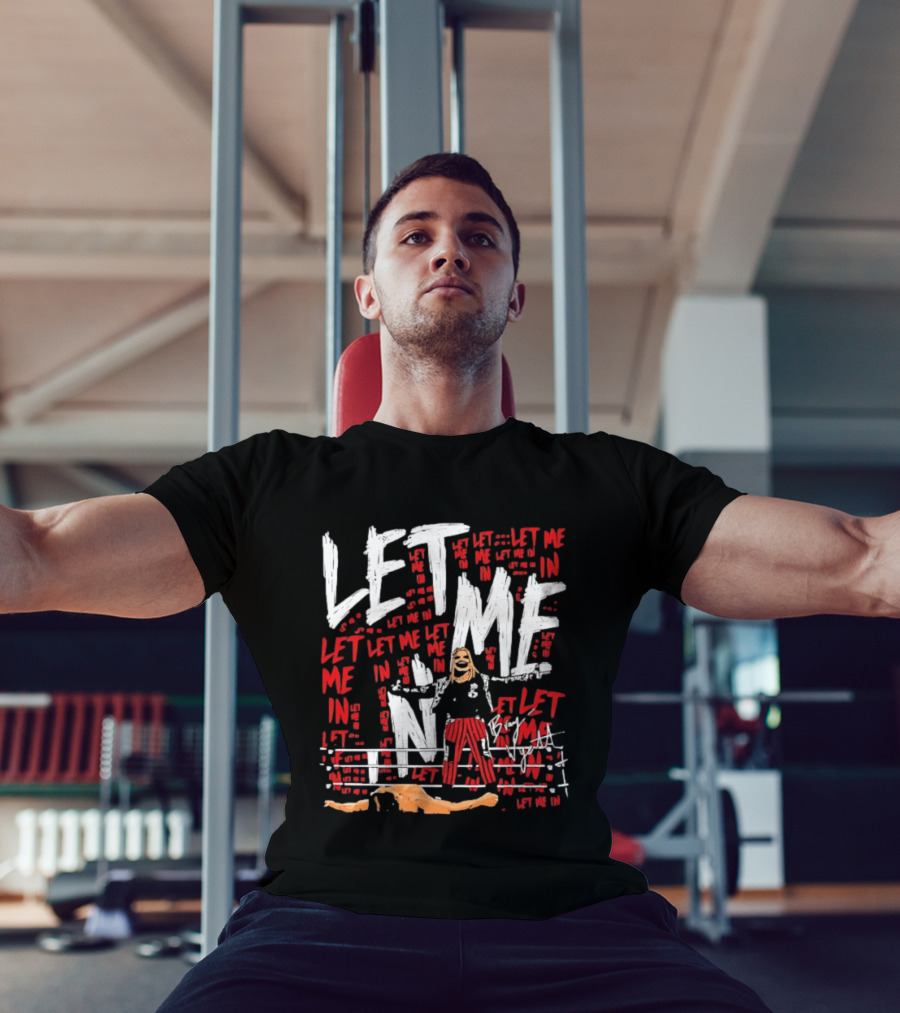 Bray Wyatt The Fiend Let Me In Wrestling Graffiti T-Shirt