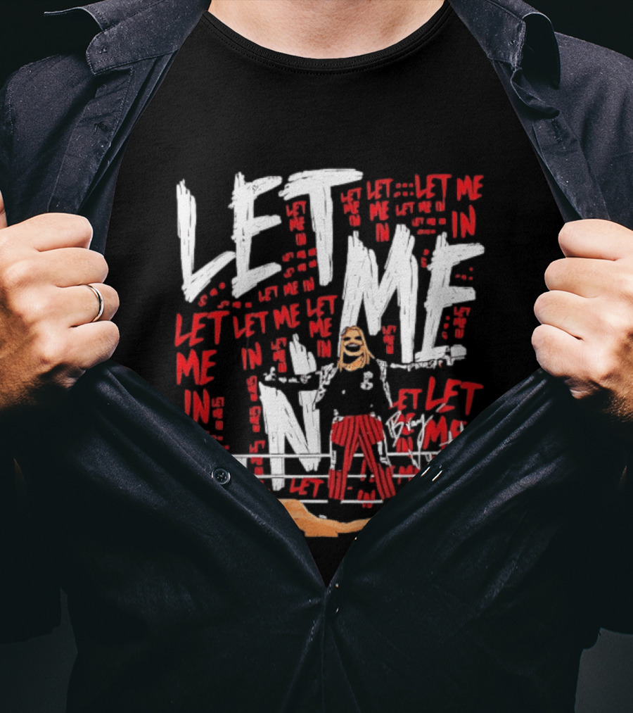 Bray Wyatt The Fiend Let Me In Wrestling Graffiti T-Shirt