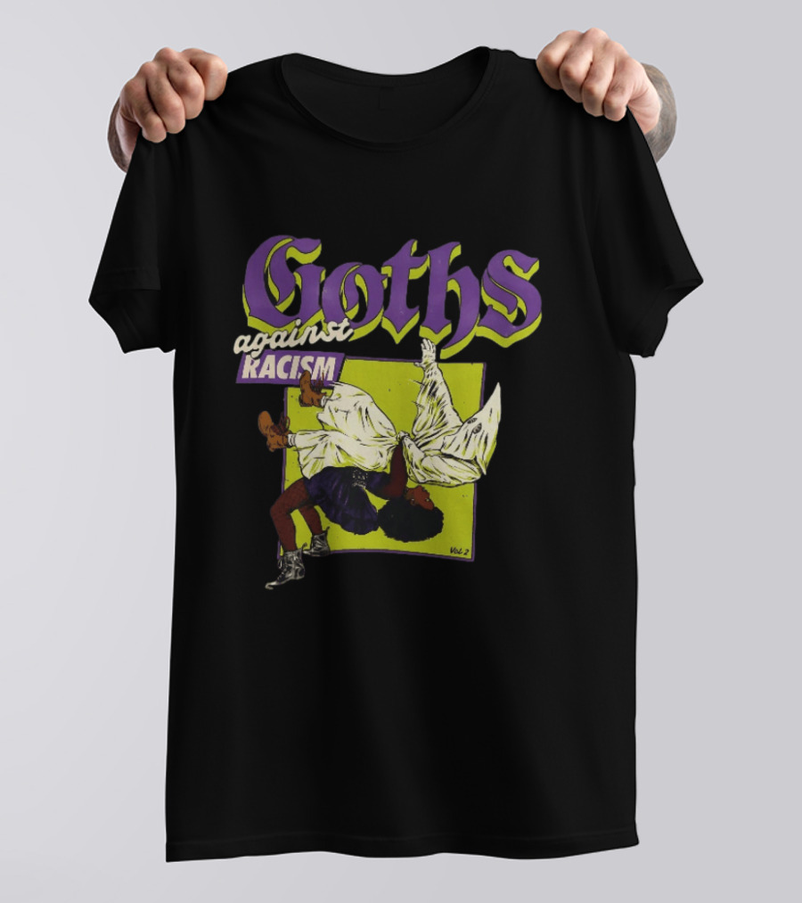 Goths Against Racism Vol 2 Dance Fight T-Shirt