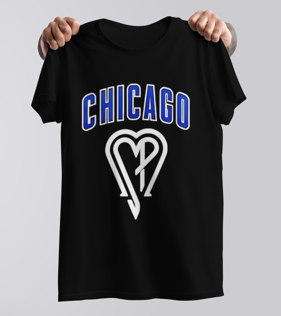 Chicago City Heart Love T-Shirt