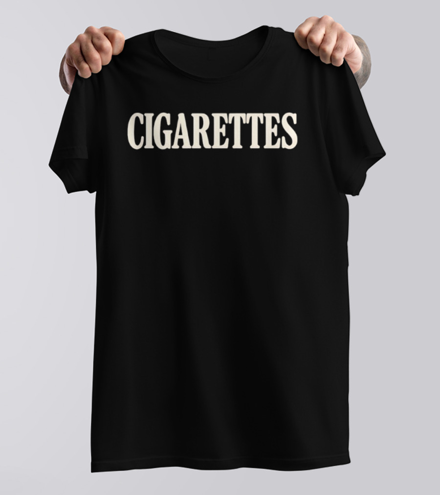Cigarettes Tobacco Minimalist T-Shirt