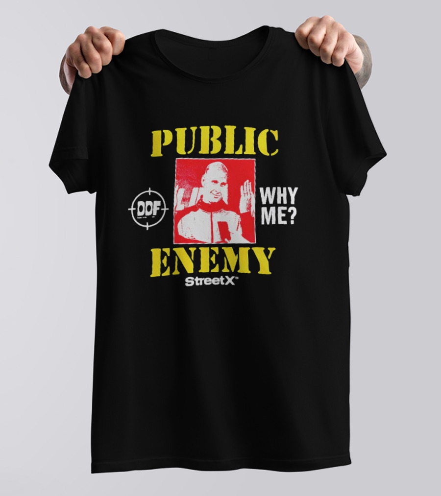 Dan Richardson Western Bulldogs Public Enemy Why Me StreetX DDF T-Shirt