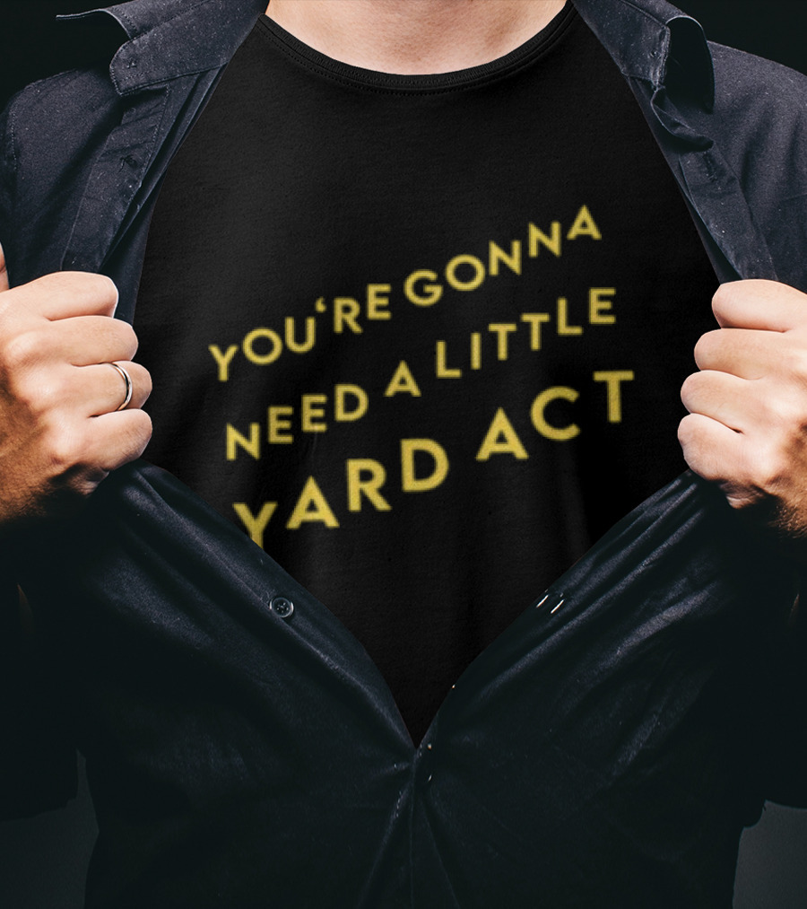 Yard Act You're Gonna Need A Little Republic Records Store North America 2026 Tour T-Shirt