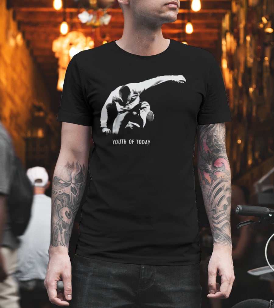 Youth Of Today Hardcore Punk Iconic Jump T-Shirt