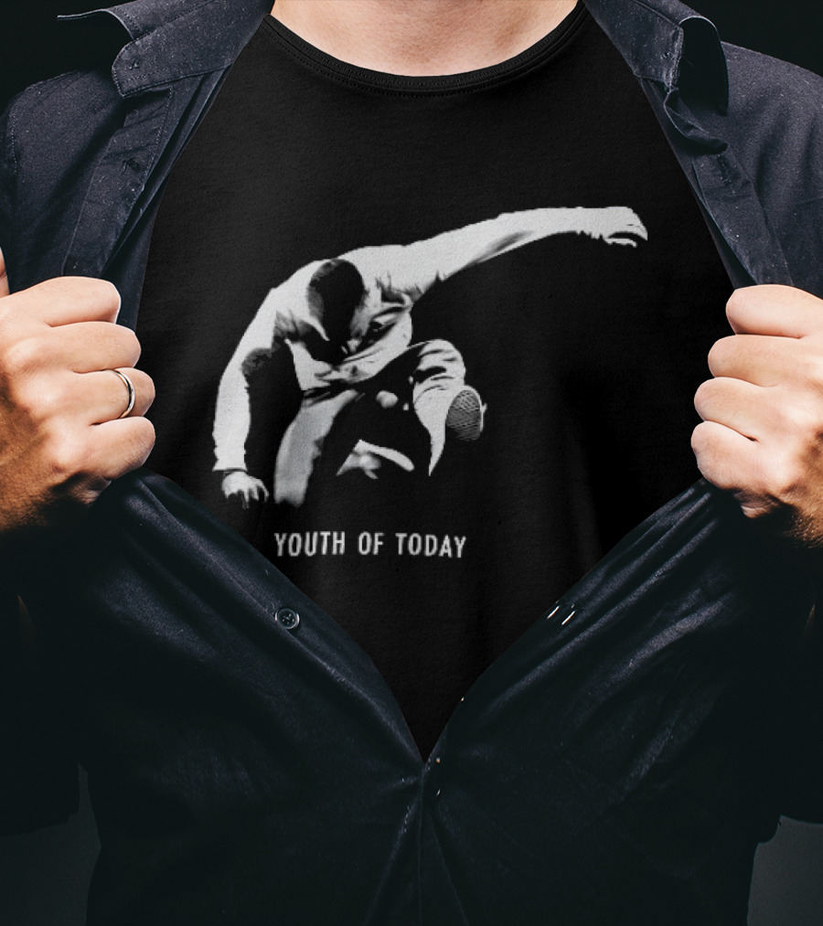 Youth Of Today Hardcore Punk Iconic Jump T-Shirt
