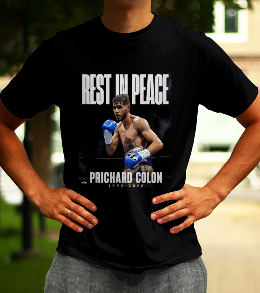 Rest In Peace Prichard Colón 1992 2026 Boxing T-Shirt