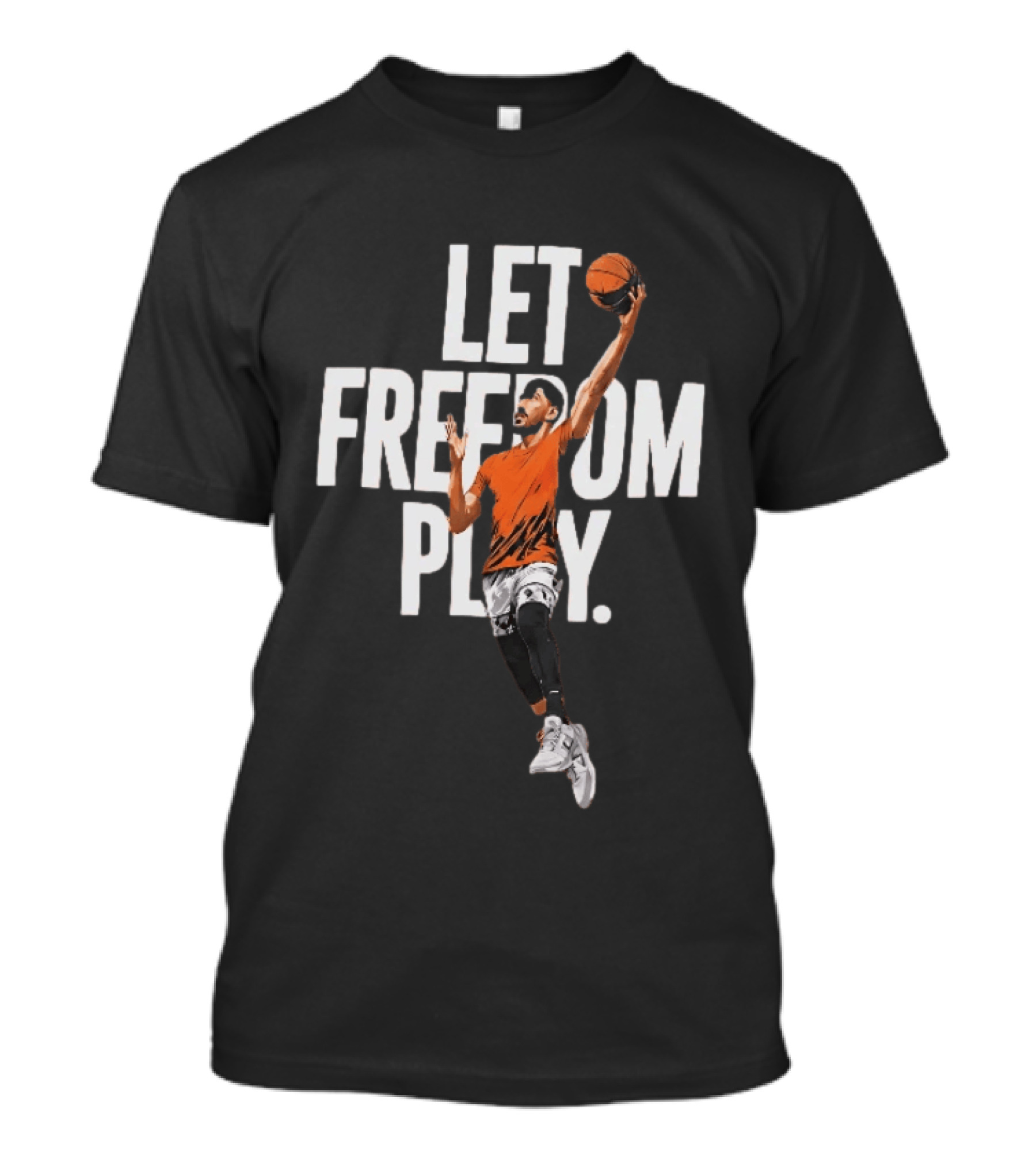 Let Freedom Play Basketball Enes Kanter Freedom T-Shirt