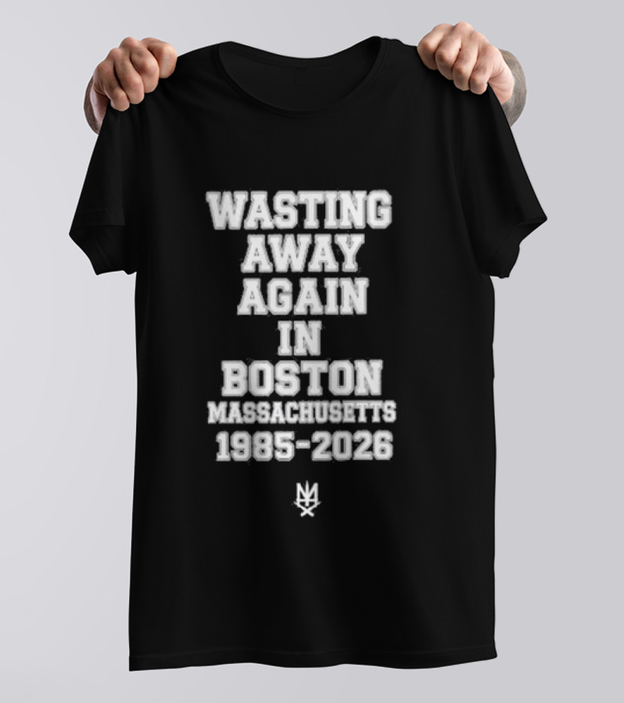 Slapshot Wasting Away Again In Boston Massachusetts 1985 2026 T-Shirt