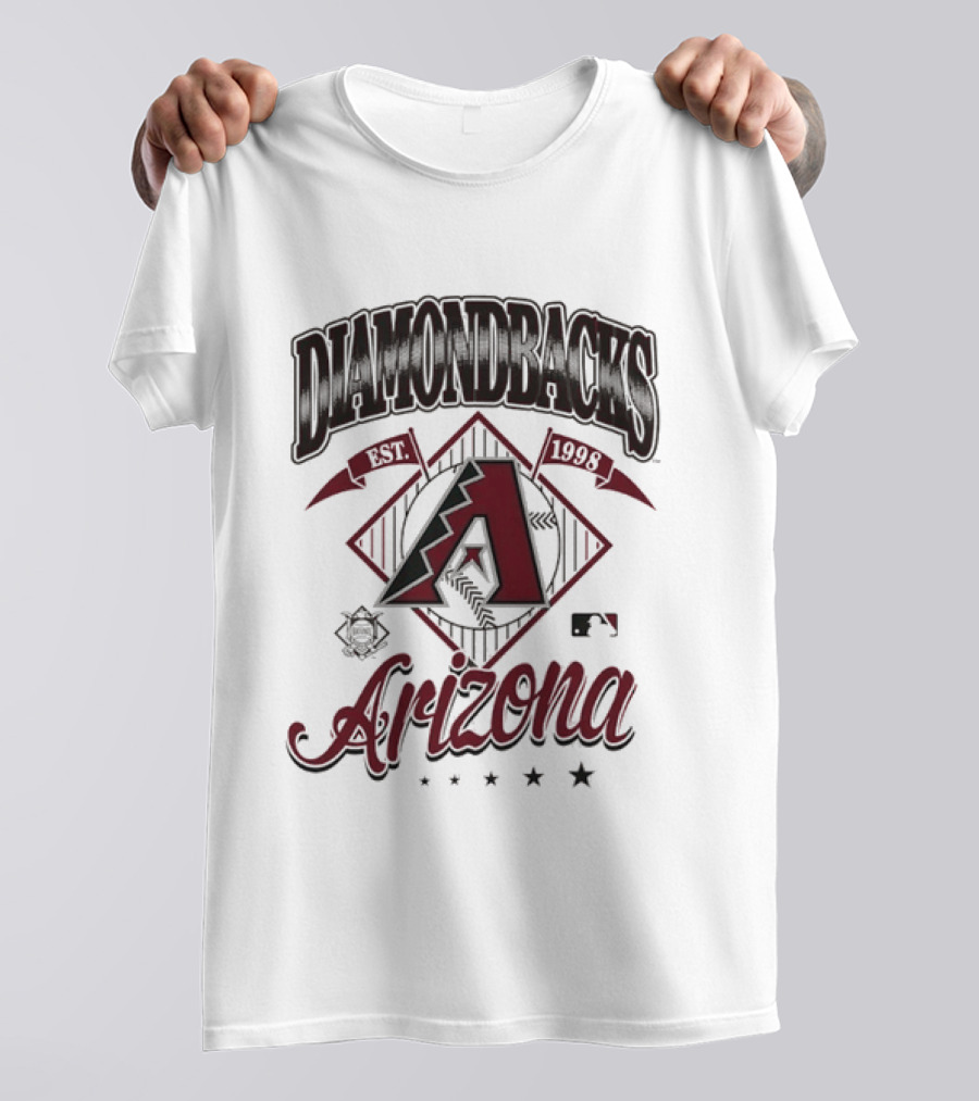 Arizona Diamondbacks Est 1998 Team A Logo MLB T-Shirt