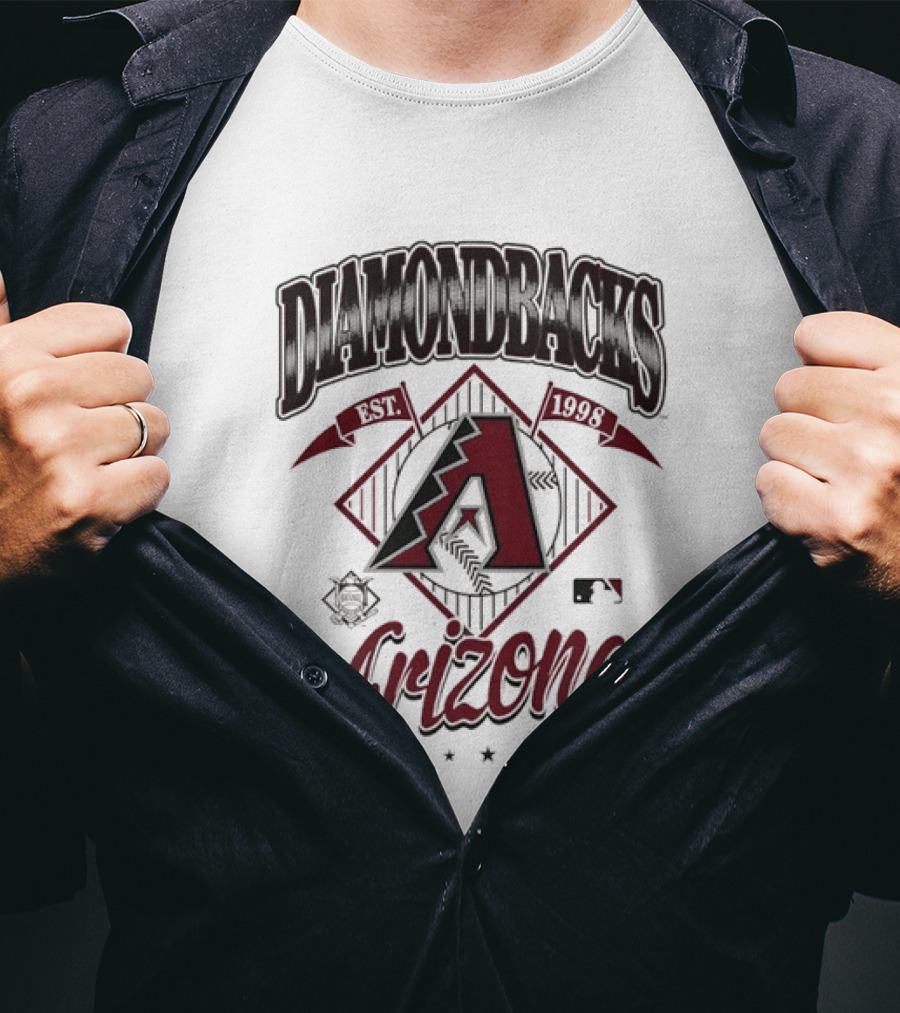 Arizona Diamondbacks Est 1998 Team A Logo MLB T-Shirt