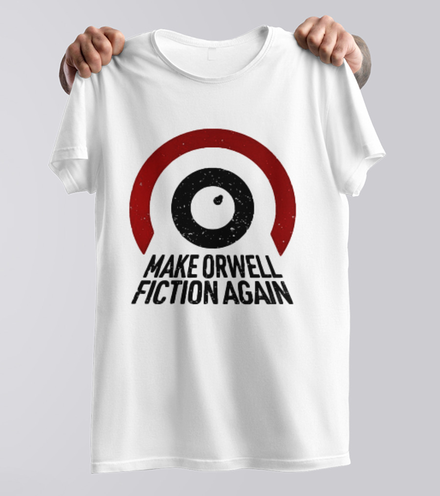 Carl's Tutoring Service Make Orwell Fiction Again Billions And Billions Open Minds Welcome T-Shirt