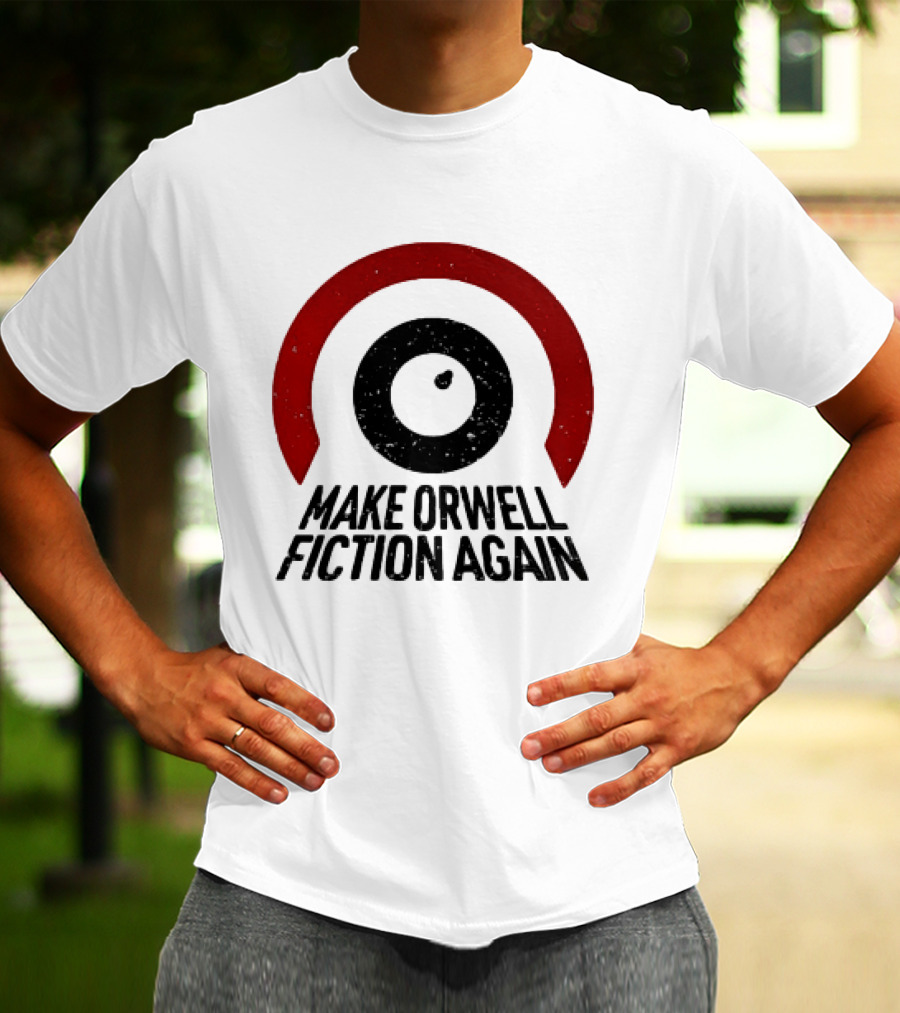 Carl's Tutoring Service Make Orwell Fiction Again Billions And Billions Open Minds Welcome T-Shirt