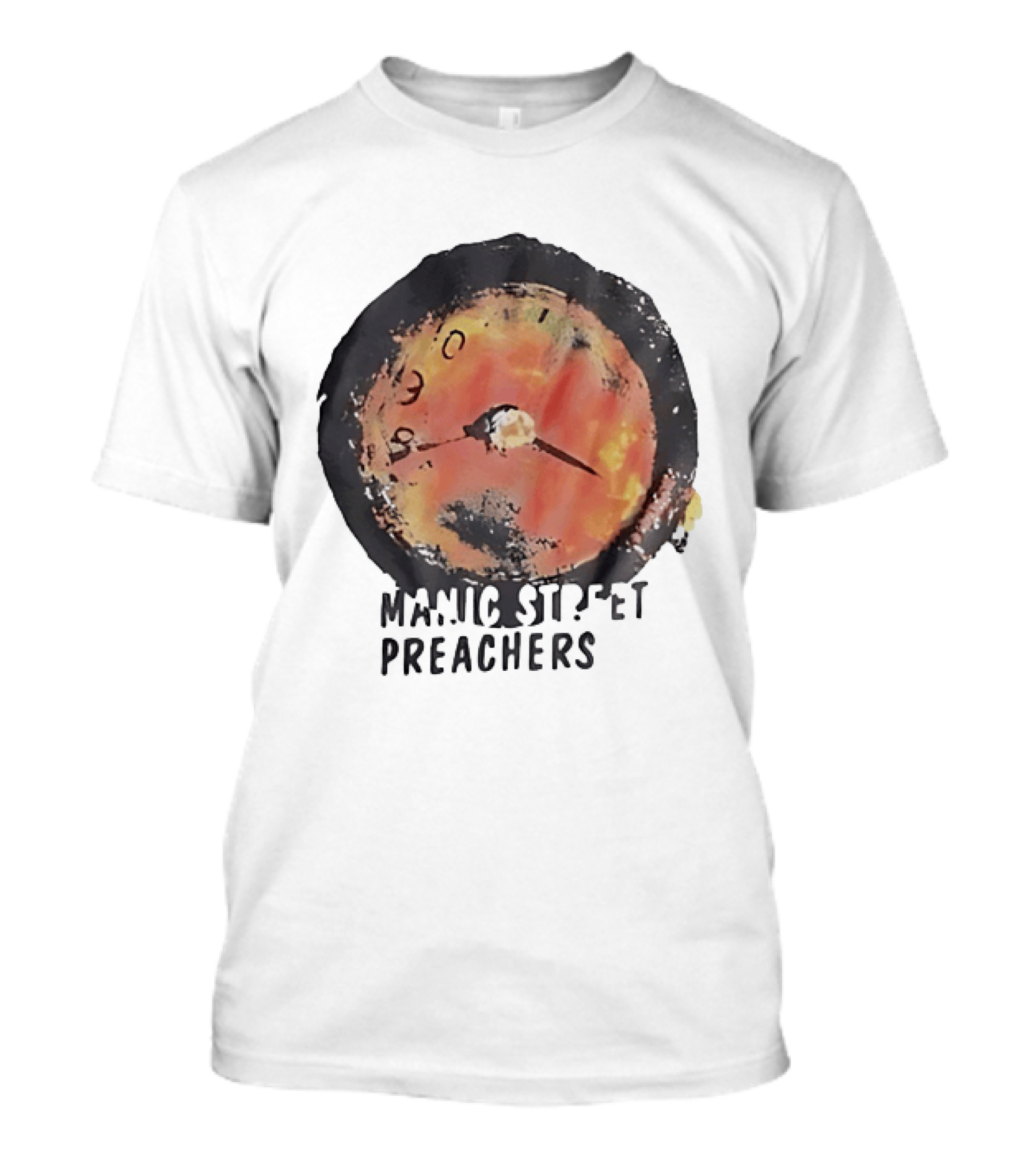 Manic Street Preachers Alternative Rock Band Dial T-Shirt