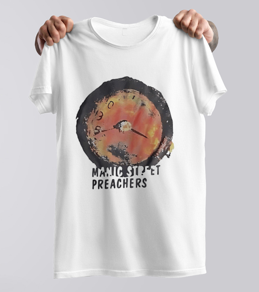 Manic Street Preachers Alternative Rock Band Dial T-Shirt