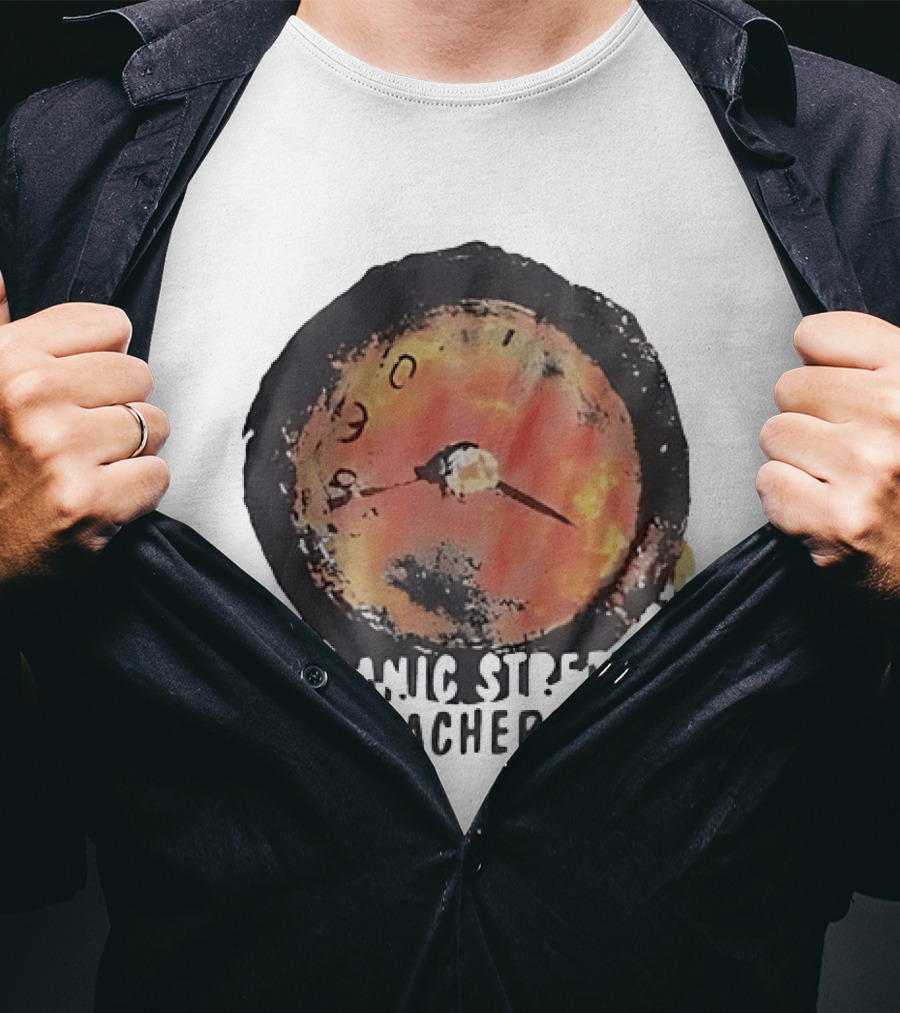 Manic Street Preachers Alternative Rock Band Dial T-Shirt