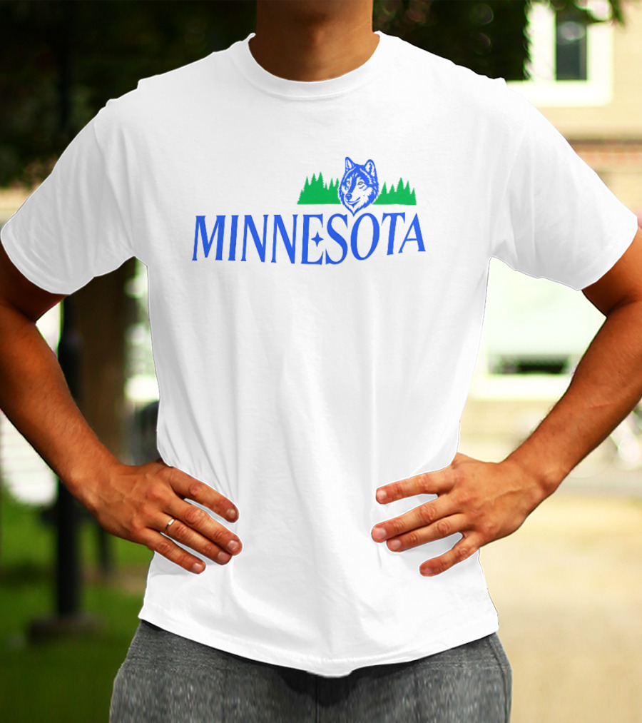 Minnesota Timberwolves Wolf Forest T-Shirt