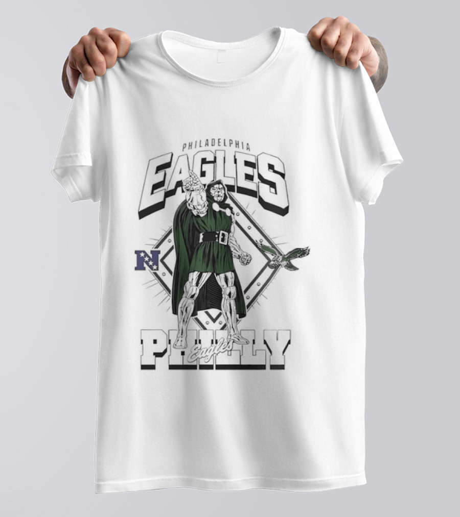 Philadelphia Eagles Doctor Doom Philly Football Fan T-Shirt