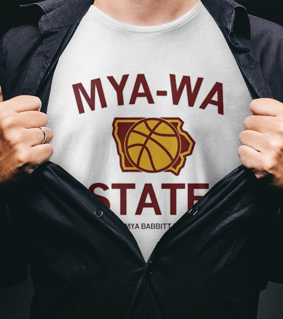 Mya Wa State Basketball NCAA Mya Babbitt T-Shirt