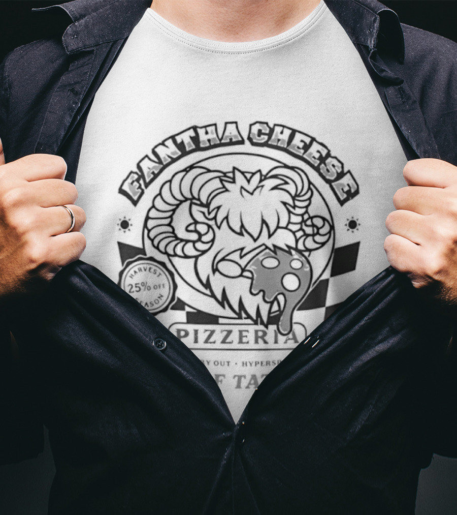 Fantha Cheese Pizzeria Pride Of Tatooine Star Wars Pizza T-Shirt