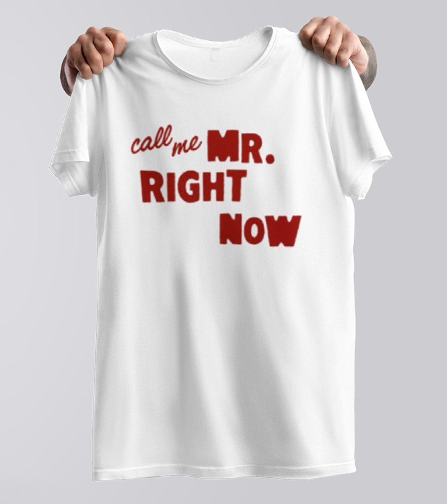 Republic Records Store Call Me Mr. Right Now T-Shirt