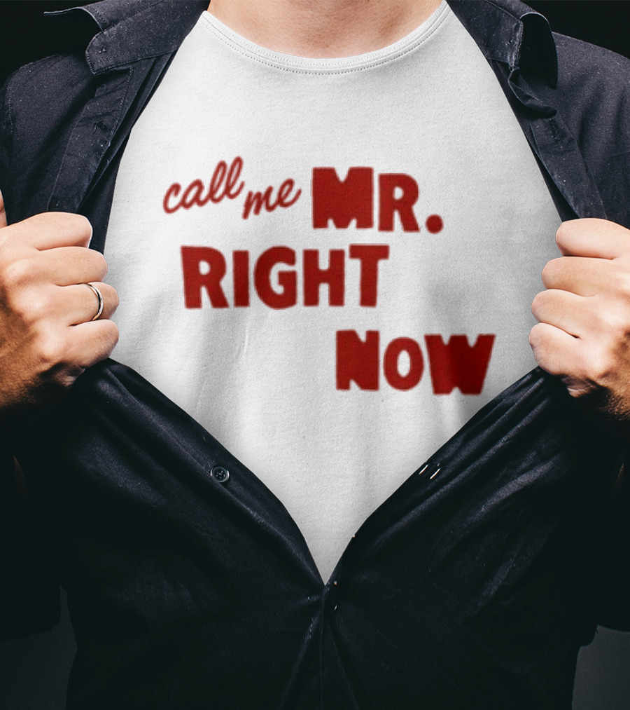 Republic Records Store Call Me Mr. Right Now T-Shirt
