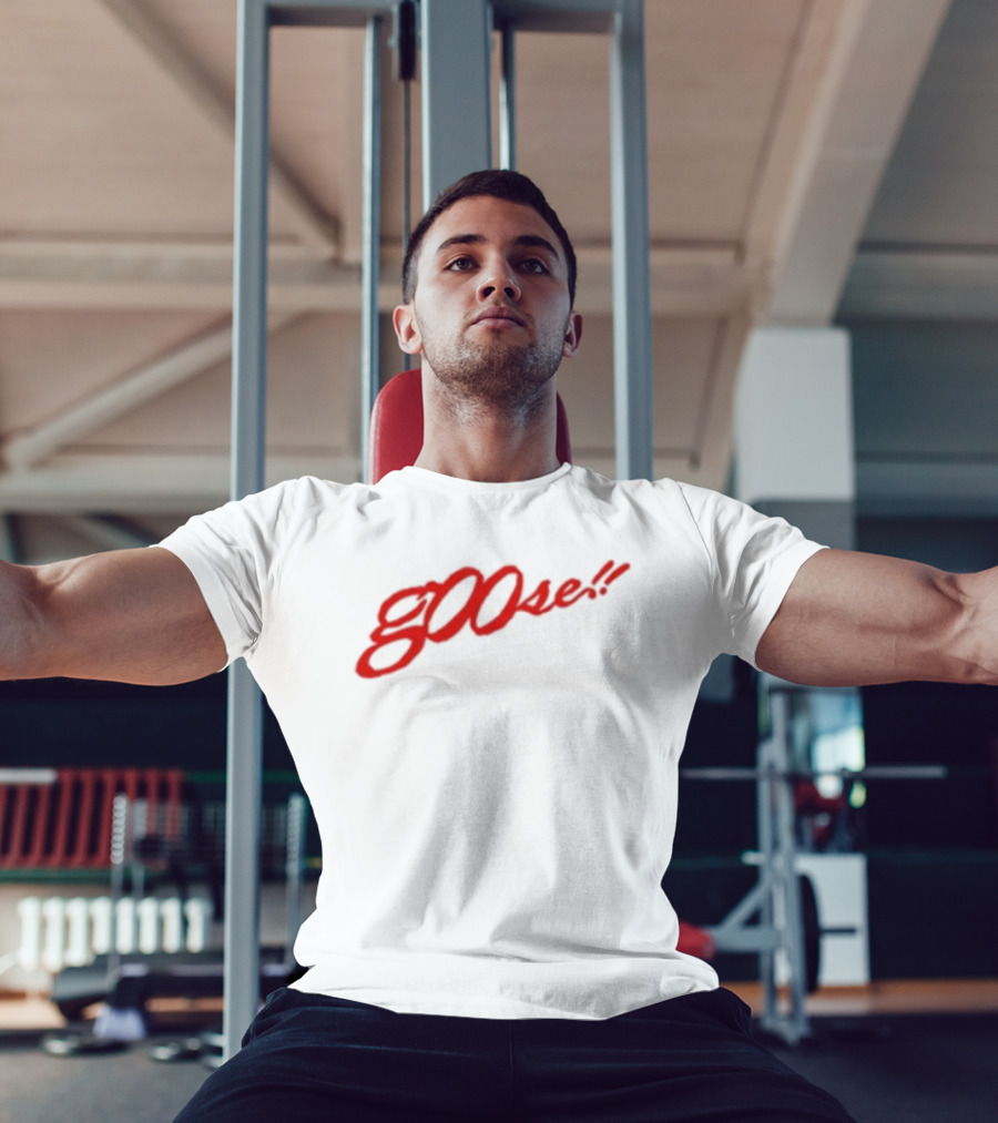 Grent Perez G00se Baseball Red Script T-Shirt