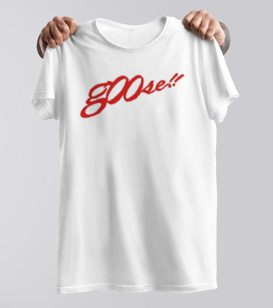 Grent Perez G00se Baseball Red Script T-Shirt