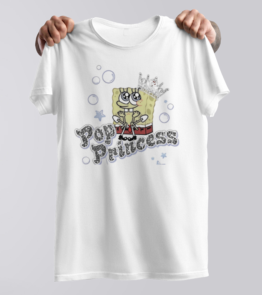 Nickelodeon SpongeBob SquarePants Pop Princess Bubbles Crown T-Shirt