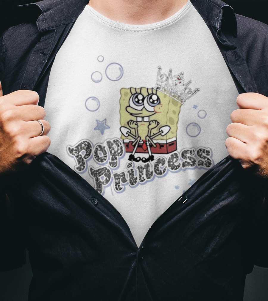 Nickelodeon SpongeBob SquarePants Pop Princess Bubbles Crown T-Shirt