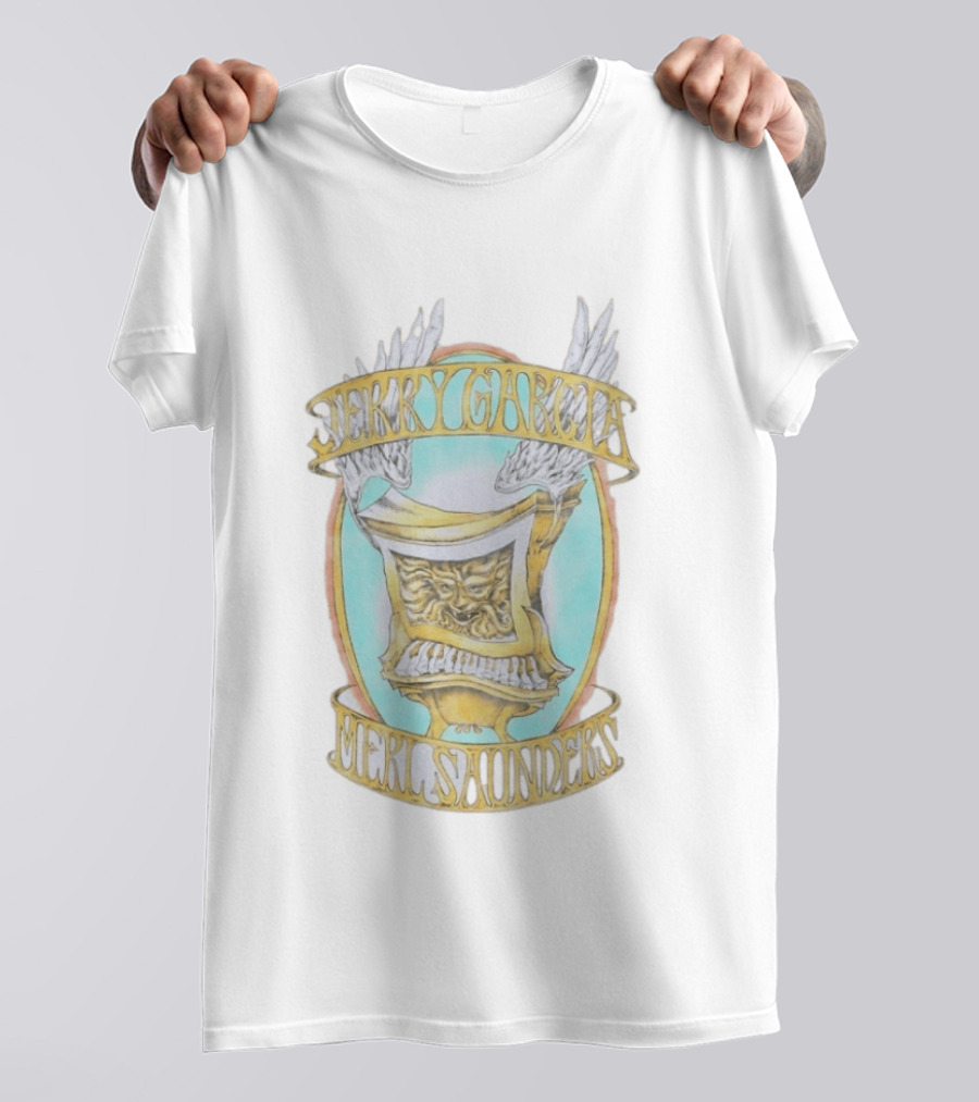 Jerry Garcia Merl Saunders Winged Piano Collaboration T-Shirt