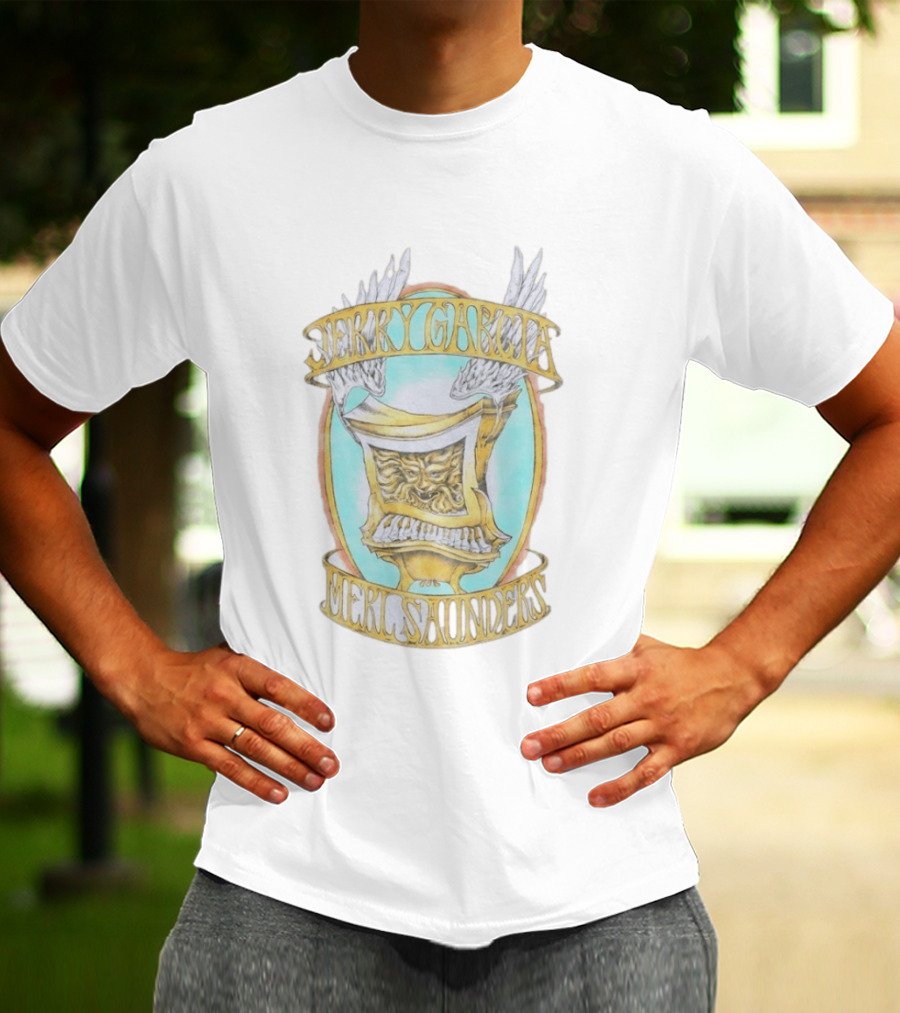 Jerry Garcia Merl Saunders Winged Piano Collaboration T-Shirt