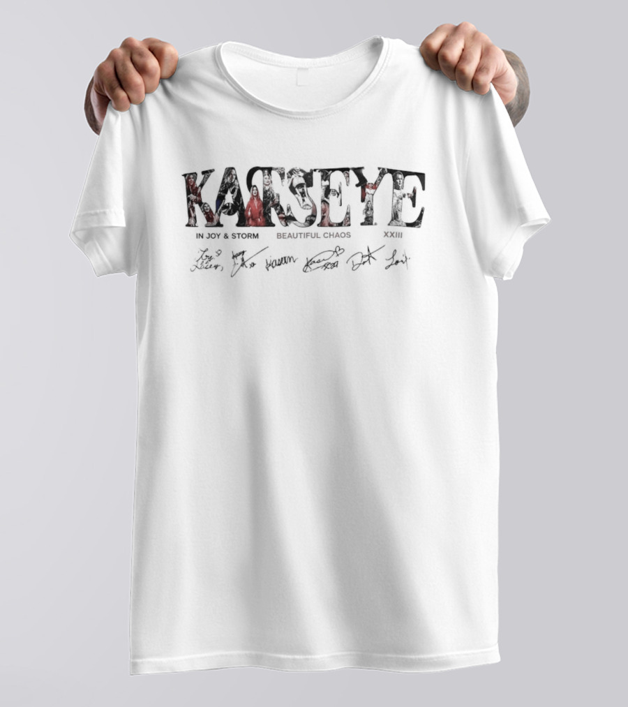 Katseye In Joy And Storm Beautiful Chaos XXIII T-Shirt